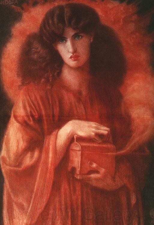 Dante Gabriel Rossetti Pandora Spain oil painting art